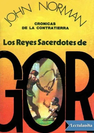 Los Reyes Sacerdotes de Gor de John Norman, portada del libro