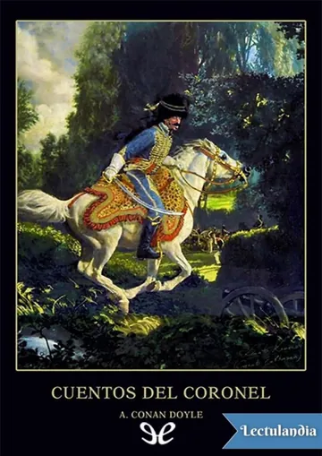 Cuentos del Coronel de Arthur Conan Doyle, portada del libro
