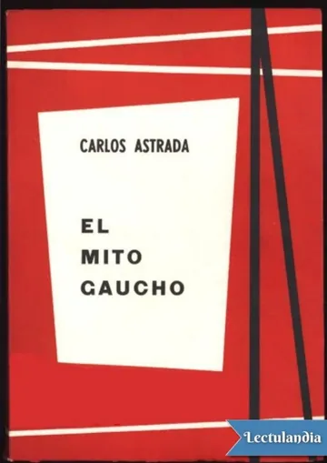 El mito gaucho de Carlos Astrada, portada del libro