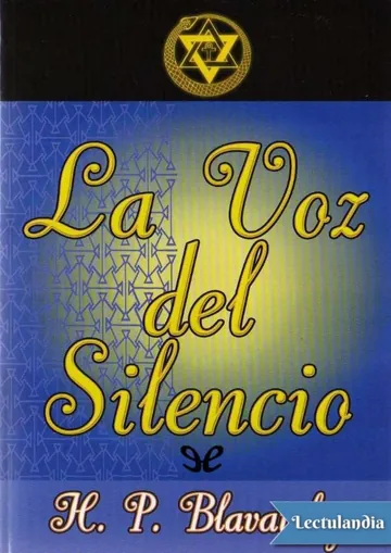 La voz del silencio de Helena Petrovna Blavatsky, portada del libro