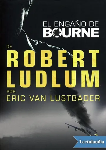 El engaño de Bourne de Eric Lustbader, portada del libro