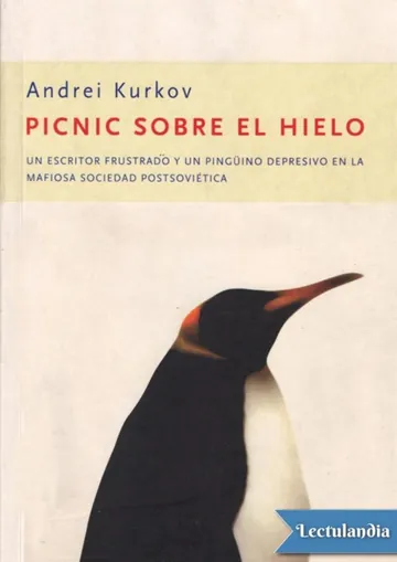 Picnic sobre el hielo de Andrei Kurkov, portada del libro