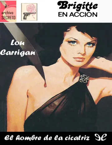 El hombre de la cicatriz de Lou Carrigan, portada del libro