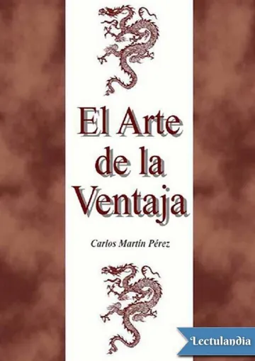 El arte de la ventaja de Carlos Martín Pérez, portada del libro