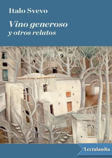 Vino generoso y otros relatos de Italo Svevo, portada del libro