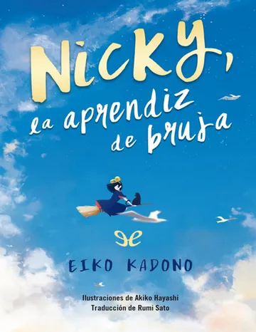 Nicky, la aprendiz de bruja de Eiko Kadono, portada del libro