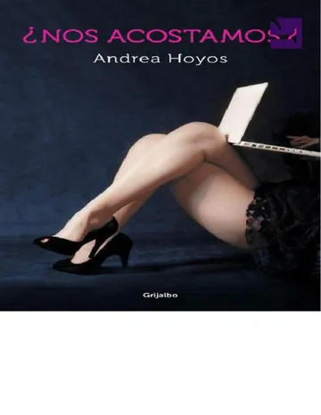 ¿Nos acostamos? de Andrea Hoyos, portada del libro