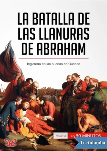 La batalla de las Llanuras de Abraham de Guillaume Henn, portada del libro