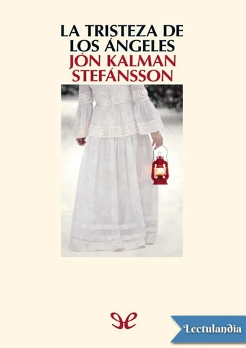 La tristeza de los ángeles de Jón Kalman Stefánsson, portada del libro