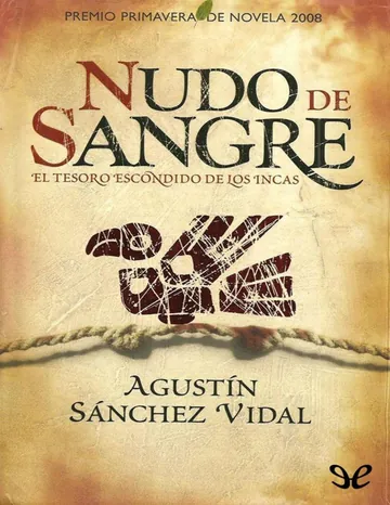 Nudo de sangre de Agustin Sanchez Vidal, portada del libro