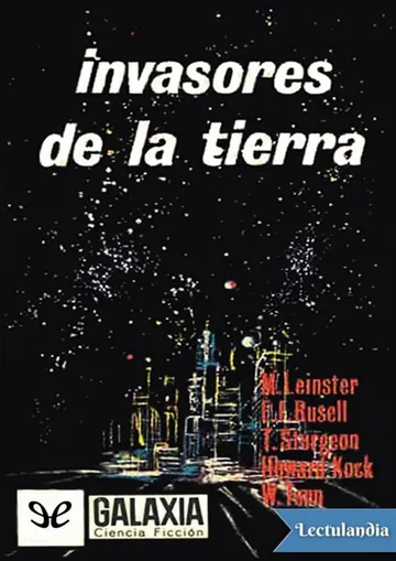 Invasores de la tierra de Anthony Boucher, portada del libro