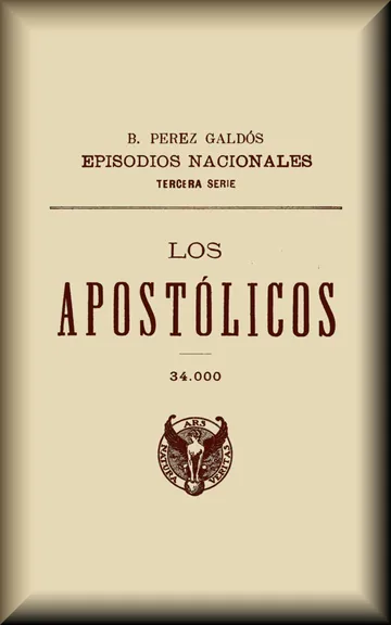 Los apostólicos de Benito Pérez Galdós, portada del libro