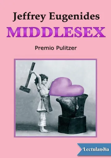 Middlesex de Jeffrey Eugenides, portada del libro