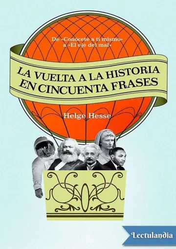 La vuelta a la historia en cincuenta frases de Helge Hesse, portada del libro