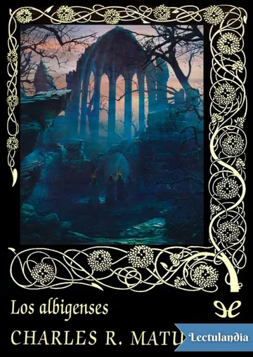 Los albigenses de Charles Robert Maturin, portada del libro