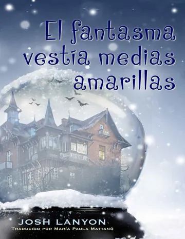 El fantasma vestía medias amarillas de Josh Lanyon, portada del libro