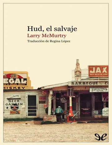 Hud, el salvaje de Larry McMurtry, portada del libro