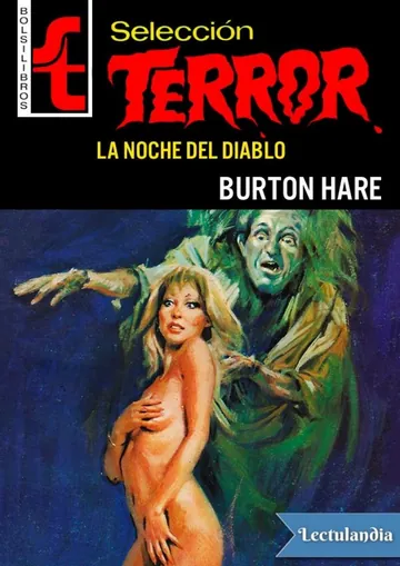 La noche del diablo de Burton Hare, portada del libro