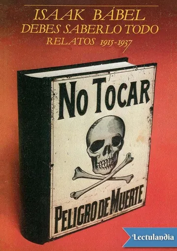 Debes saberlo todo de Isaak Babel, portada del libro