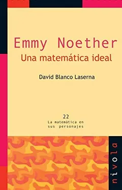 Emmy Noether de David Blanco Laserna, portada del libro