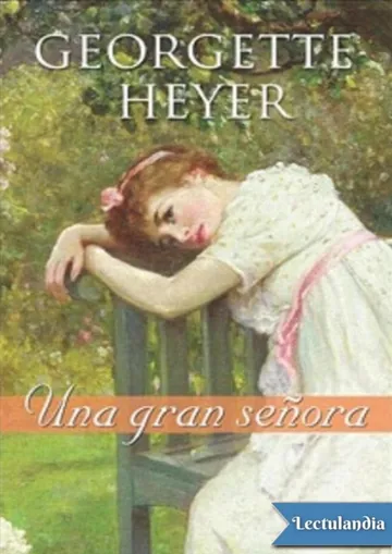 Una gran señora de Georgette Heyer, portada del libro