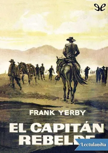 El capitán rebelde de Frank Yerby, portada del libro