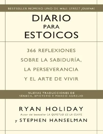 Diario para estoicos de Ryan Holiday, Stephen Hanselman, portada del libro