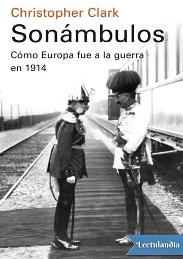 Sonámbulos de Christopher Clark, portada del libro