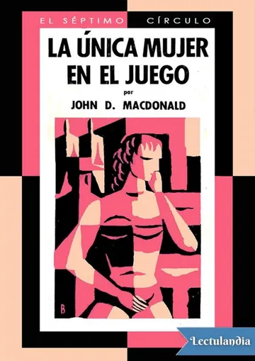 La única mujer en el juego de John D. MacDonald, portada del libro