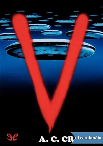 V de A. C. Crispin, portada del libro