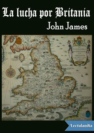 La lucha por Britania de John James, portada del libro