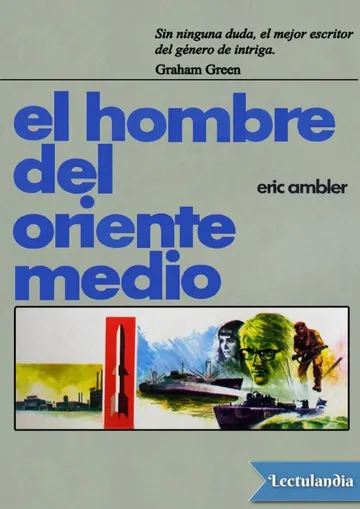 El hombre del Oriente Medio de Eric Ambler, portada del libro