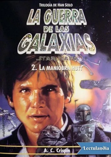 La Maniobra Hutt de A. C. Crispin, portada del libro
