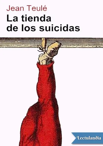La tienda de los suicidas de Jean Teulé, portada del libro