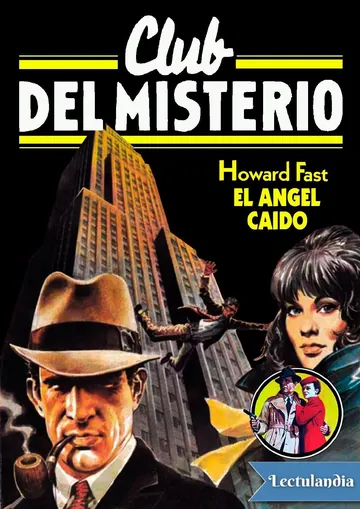 El ángel caído de Howard Fast, portada del libro