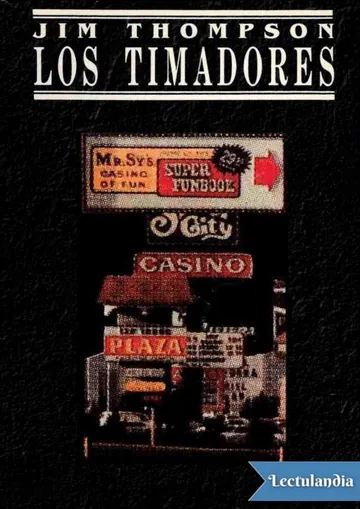 Los timadores de Jim Thompson, portada del libro