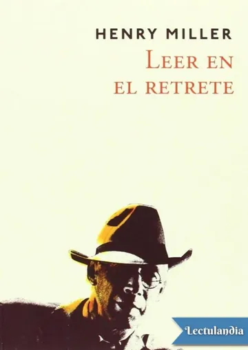Leer en el retrete de Henry Miller, portada del libro