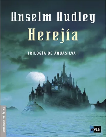 Herejía de Anselm Audley, portada del libro
