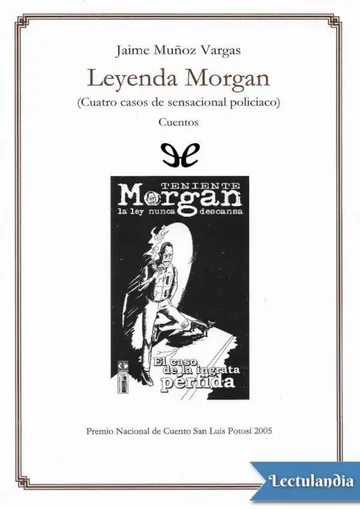 Leyenda Morgan de Jaime Muñoz Vargas, portada del libro
