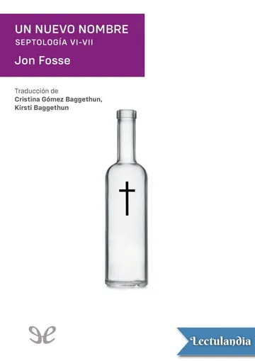 Un nuevo nombre (Septología VI-VII) de Jon Fosse, portada del libro