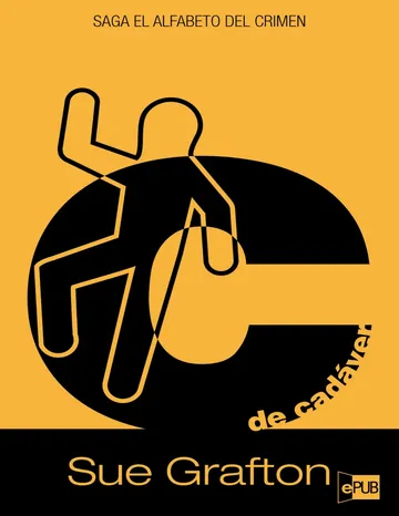 "C" de Cadaver de Sue Grafton, portada del libro