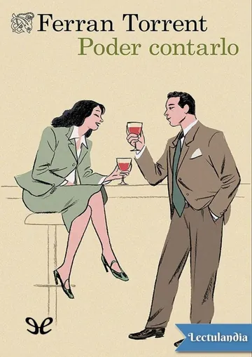 Poder contarlo de Ferran Torrent, portada del libro