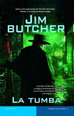 La tumba de Jim Butcher, portada del libro