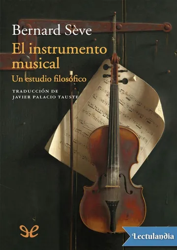 El instrumento musical de Bernard Sève, portada del libro