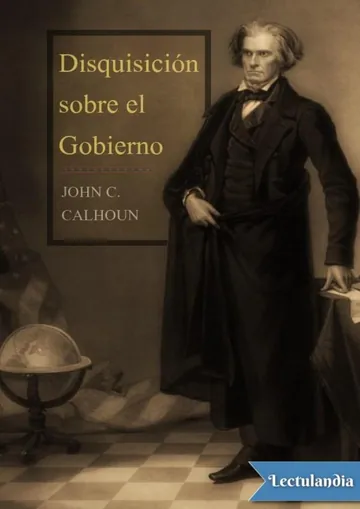 Disquisición sobre el Gobierno de John C. Calhoun, portada del libro