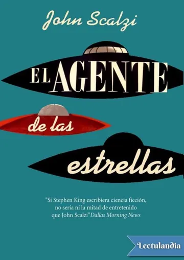 El agente de las estrellas de John Scalzi, portada del libro