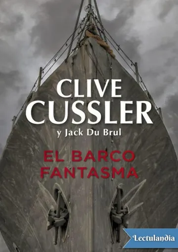 El barco fantasma de Clive Cussler, portada del libro