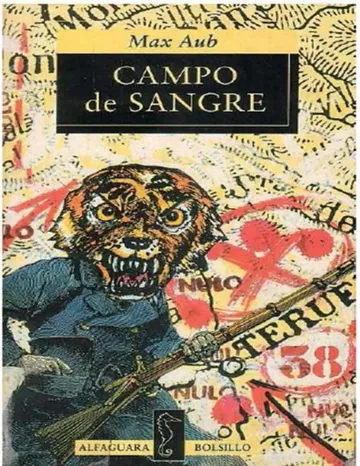 Campo de Sangre de Max Aub, portada del libro