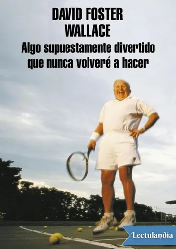 Algo supuestamente divertido que nunca volveré a hacer de David Foster Wallace, portada del libro