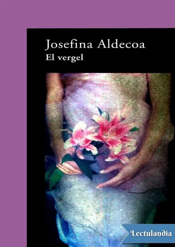 El vergel de Josefina Aldecoa, portada del libro